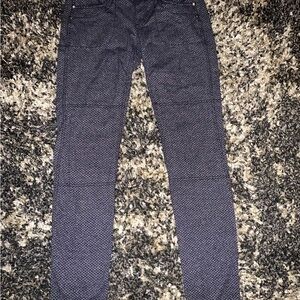 Athleta Skinny Leggings Jegging With Pockets Women’s Sz Small Gray With Pattern